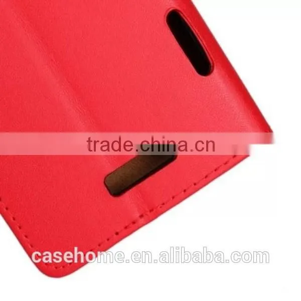 Leather Wallet Stand Card Flip Case Cover For HTC One X