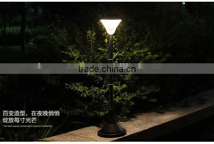 Solar led cap light garden light led garden light