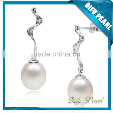 925 Sterling Silver Pearl Jewelry Wholesale Eearrings