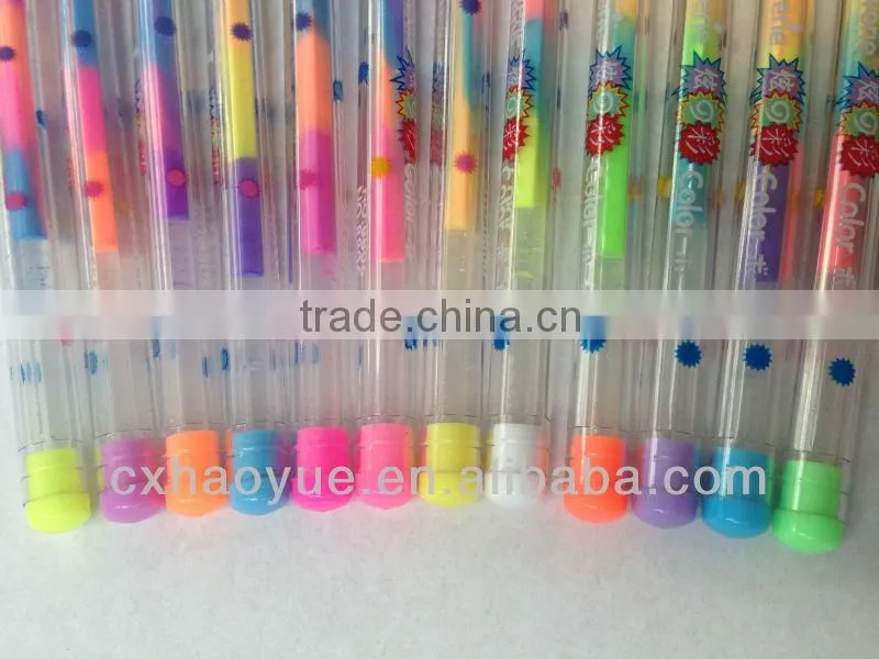 New style 8806 colorful gel pen of kids like