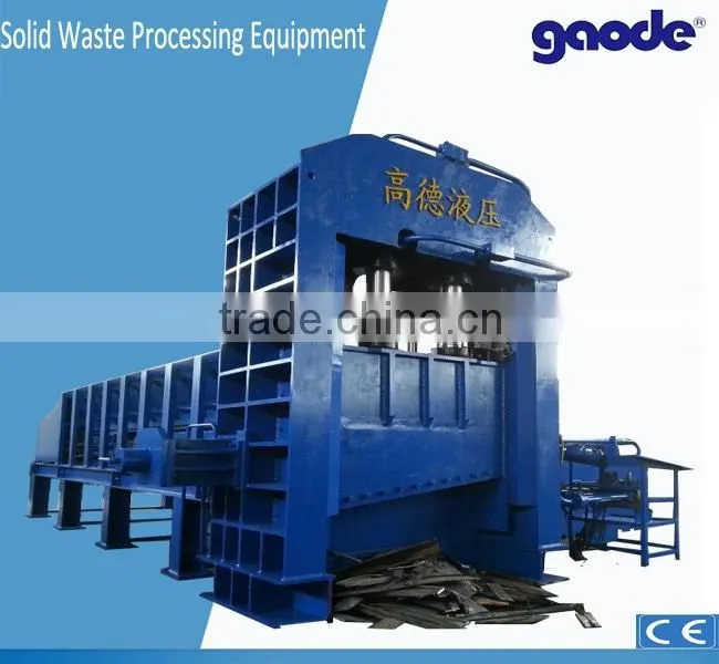 recycling using waste metal baler &shear for sale
