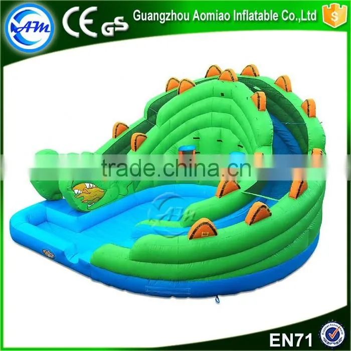 Promotional excellent quality adult giant inflatable water slide for sale