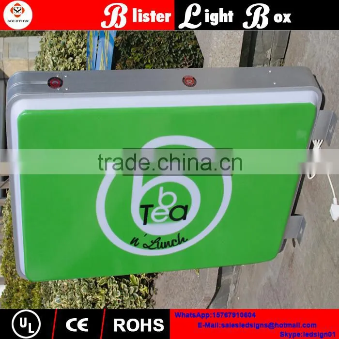 New arrival acrylic LED illuminated outdoor shopping mall signs