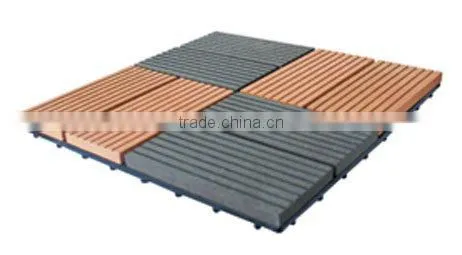 Waterproof weather resistant eco-friendly wood plastic composite wpc diy decking