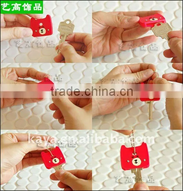 Soft feel high quality plastic car key covers