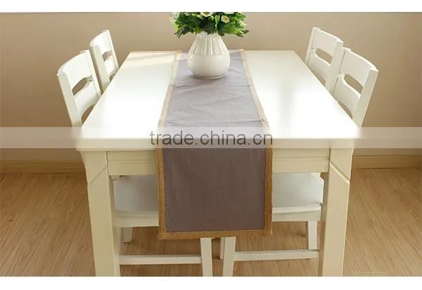 Banquet Decoration Cheap Plain Jute Woven Table Runner