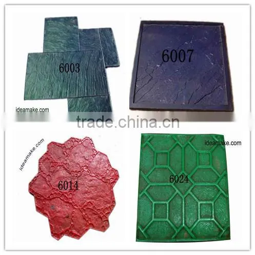Concrete paver stamping pavement mould