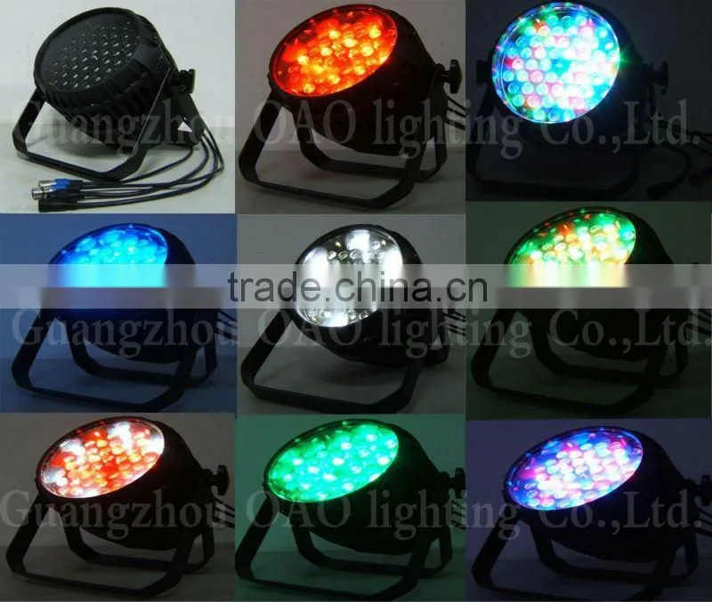 IP65 ZOOM led par 64 3 watts disco light par led