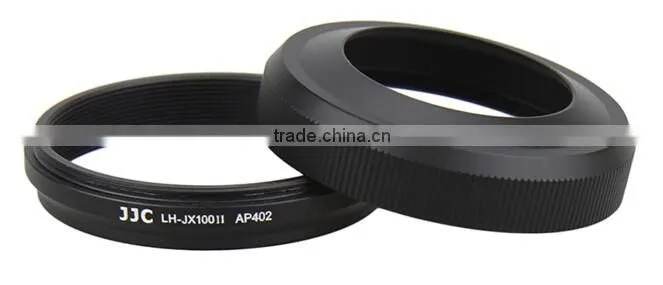 JJC LH-JX100II BLACK Lens hood and Lens cap For FUJIFILM X100/X100S/X100T