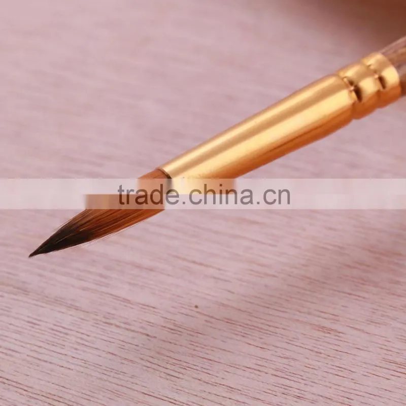 Wholesale 2015 New High Quality Student Art Brush Set 3 Pieces Nylon Hair Artist Paint Brush Set