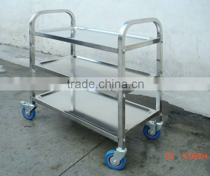 Stainless Steel 3 Tier Service Trolly BN-T23