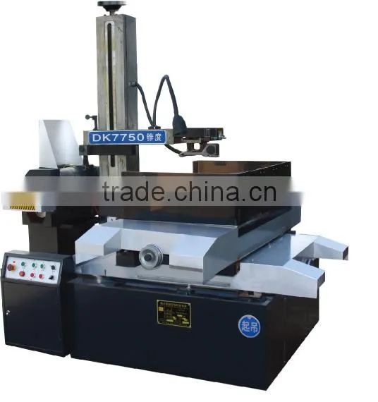 single cut fast speed cnc wire cut machine edm dk7750 for sale