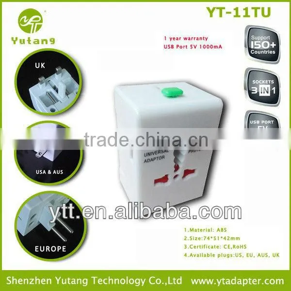 International Universal USB Wall Travel Charger