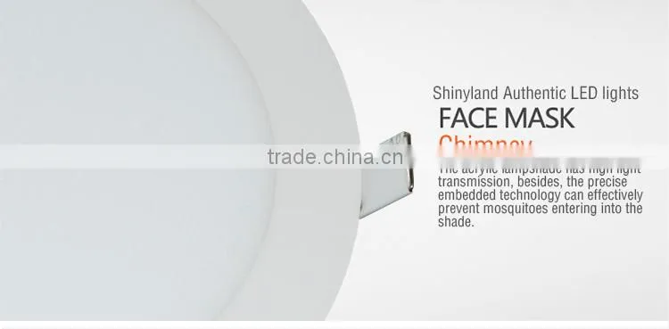 New design 24W aluminium panel light frame with low price