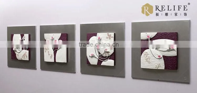 modern oil painting flowers