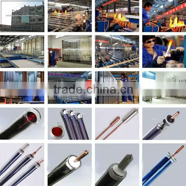 China Manufacturer New Products Three Target Solar Heat Pipe Tube