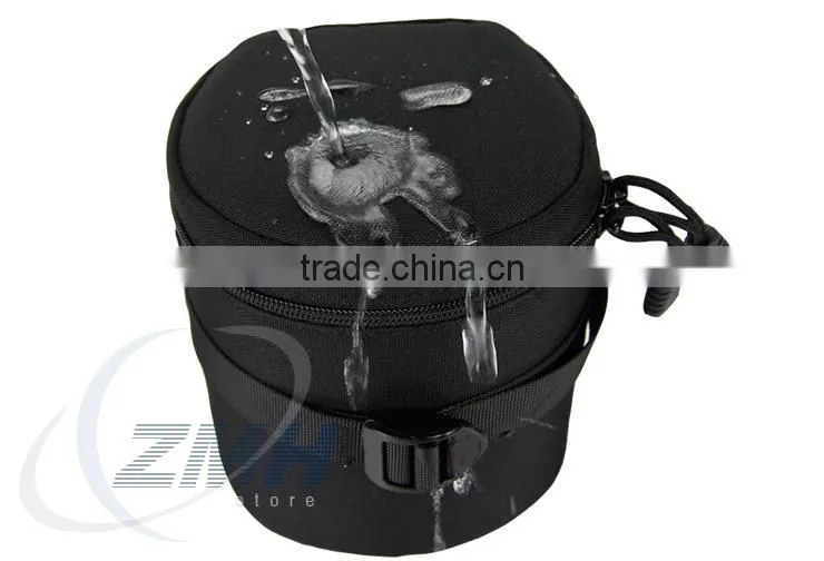 Factory Black Nylon Digital Camera Lens Bag