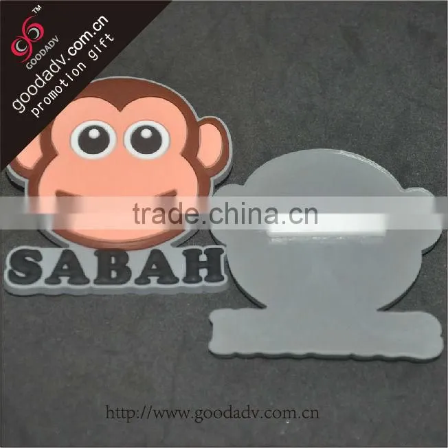 PVC name badge Fashion High quality Custom soft pvc badges