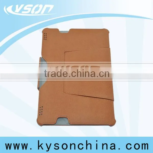 Brown Heat formed Leather Case for Kindle Fire HDX 8.9", 8.9" leather tablet case
