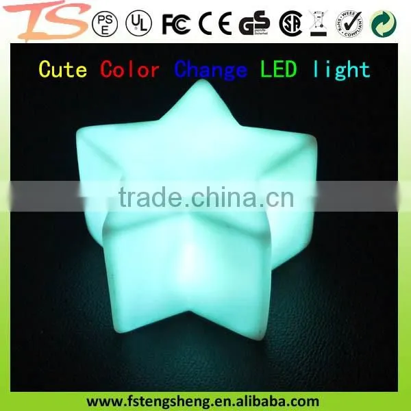 Popular Star Shape color Changing LED Light Kid Mood LED Night Light Sullpy