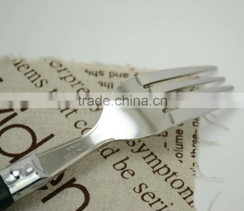Full set stainless steel cutlery set knife forkspoon for western style food CS866 CE FDA SGS