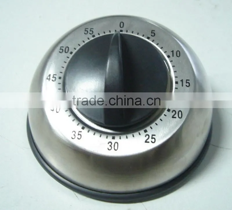 Best quality mechanical kitchen stainless steel dial timer