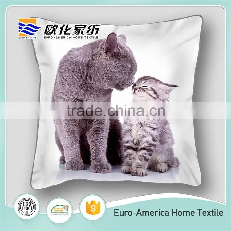 Eco-Friendly Animal Printed Baby Cushion Pillow