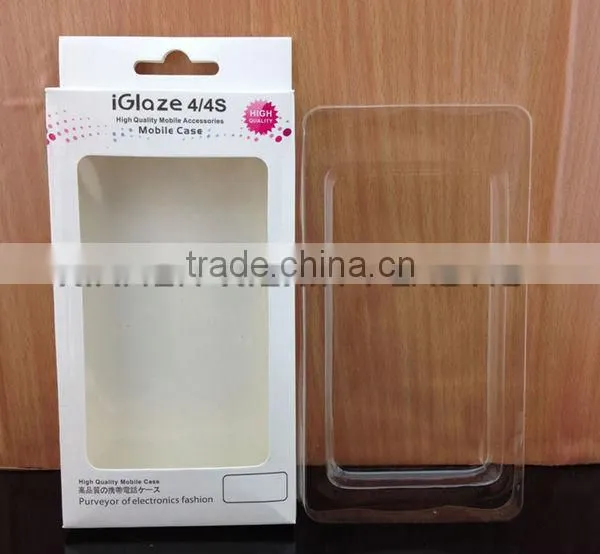 cheap paper box with hang hole for iphone