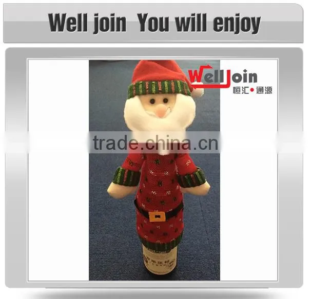 Christmas decoration wine bottle cover