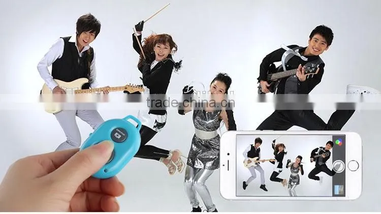 Hot Wireless Bluetooth remote Shutter Bluetooth Selfie Shutter remote for iOS&Android Smart Phones