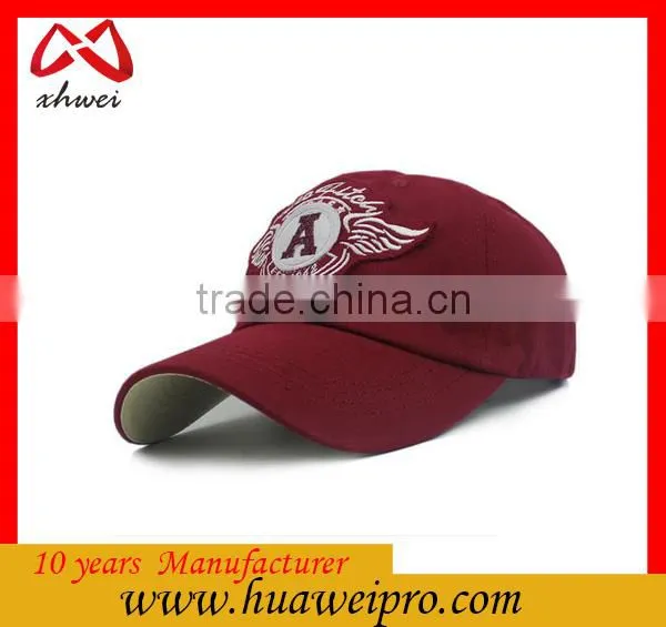 Cheap Sports Cap 3D Embroidered Fashion Unisex Solid Color Caps