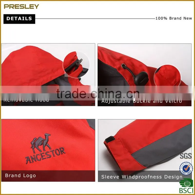 hot sell windproof waterproof in high quality polyester/nylon for outdoor jacket