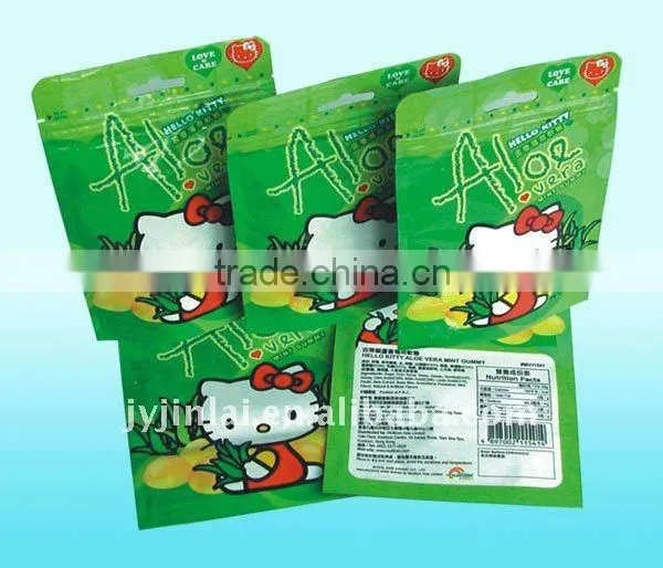 three side heat-seal plastic packaging bags