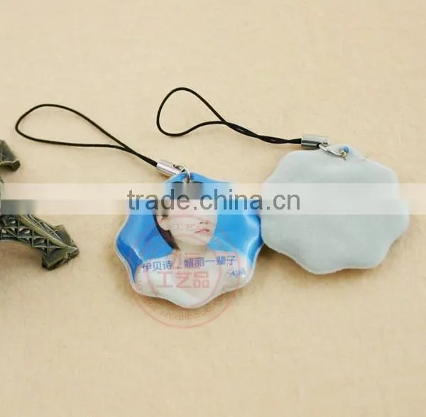 wholesale pvc mobile phone cleaner, mobile screen cleaner, pendant