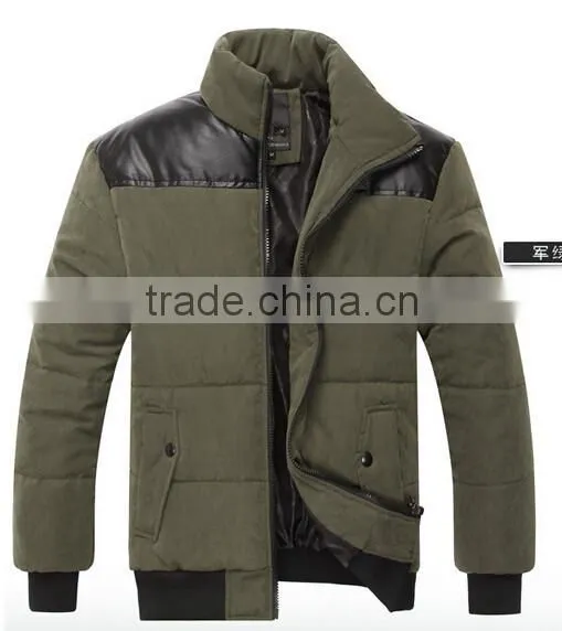 European and American high quality latest fashion men's winter clothes