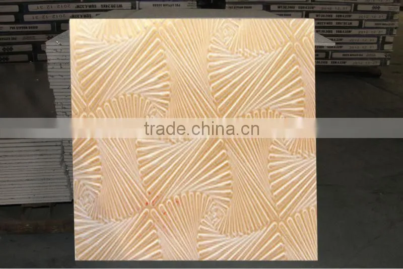 PVC gypsum board/ceiling board/ceiling tiles/gypsum false ceiling price