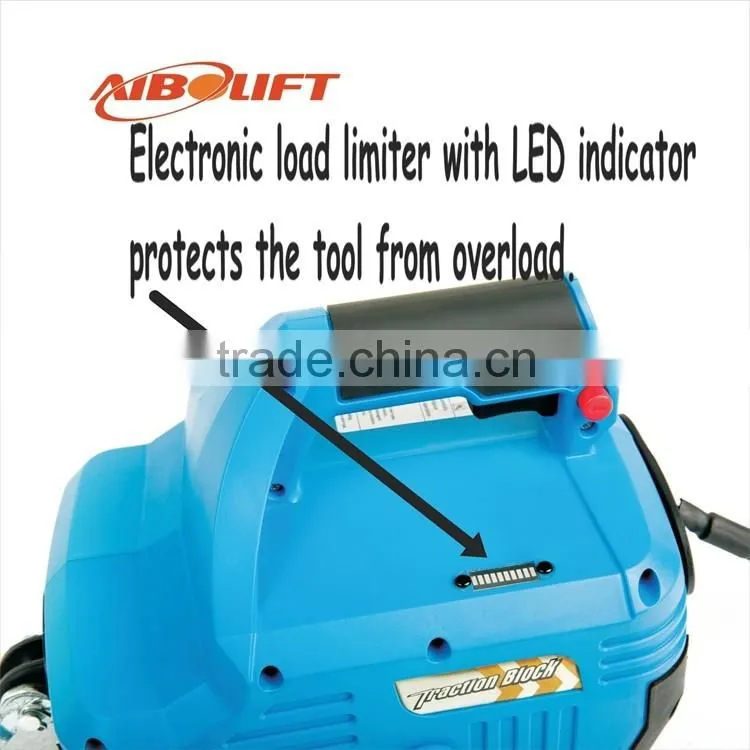 550lb capacity Workman Winch with galvanized wire rope 26ft