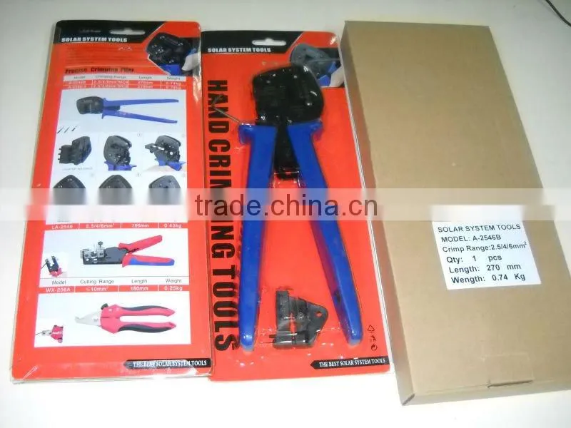 Hand crimping tools for steel cable 2.5mm2&4.0mm2&6.0mm2