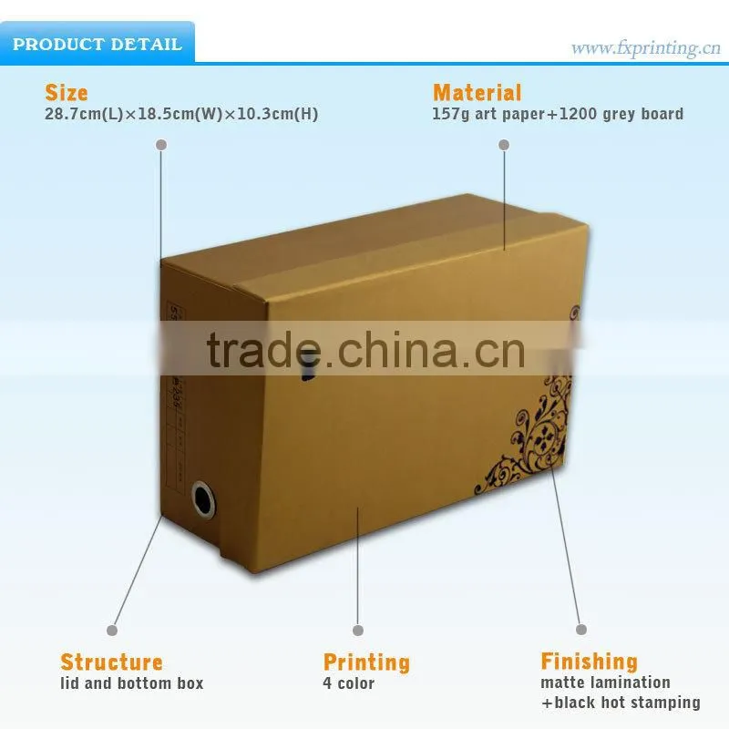 Wholesale Custom Printed Cheap Plain Cardboard Shoe Boxes
