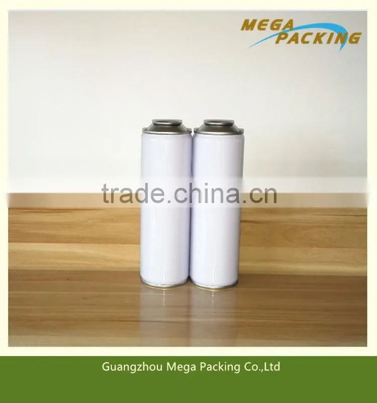52 Diameter High quality of White coating tin can packing for spray&aerosol