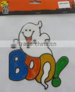 2015 new design halloween window and refrigerator sticker in home decor