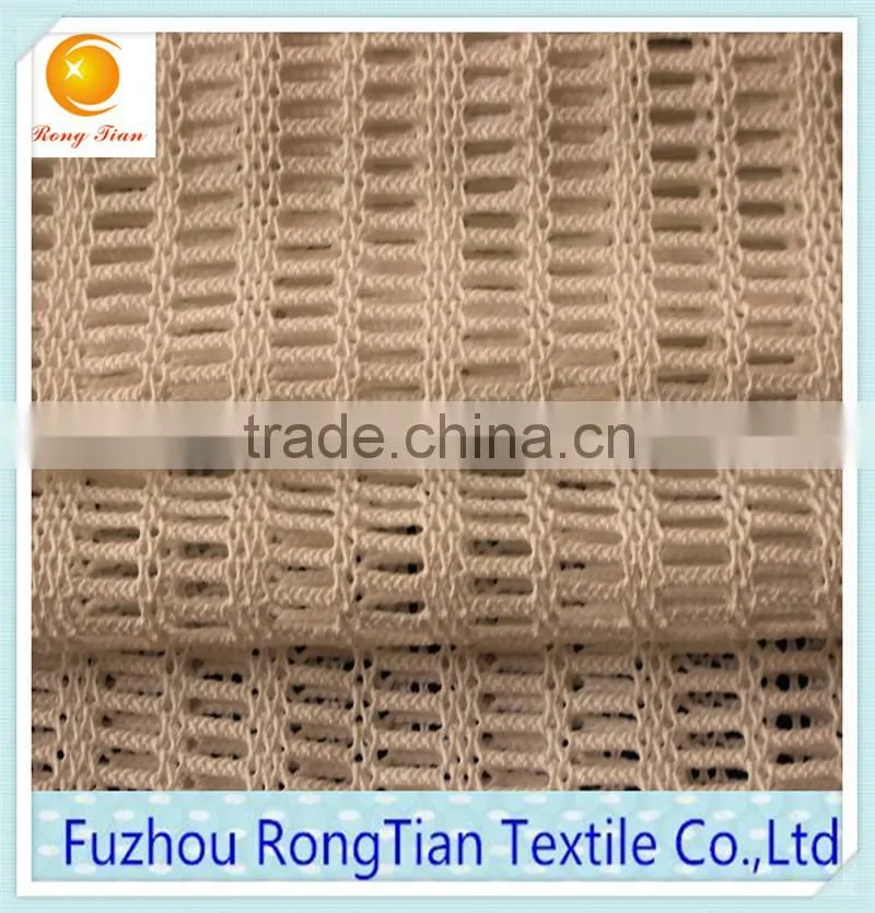 Comfortable plain style nylon elastic mesh fabric for dress