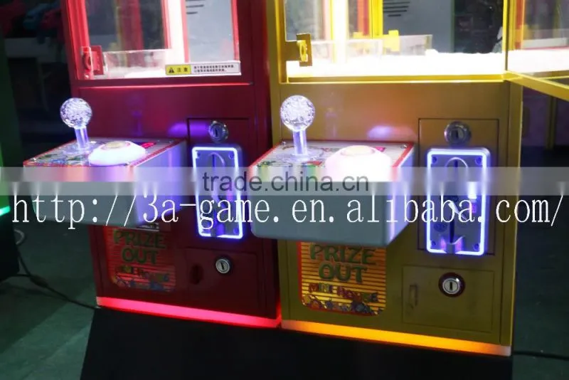 New Design Mini House 4 Parts of Claw Crane Machine Arcade Game for Gift Coin Selector Game
