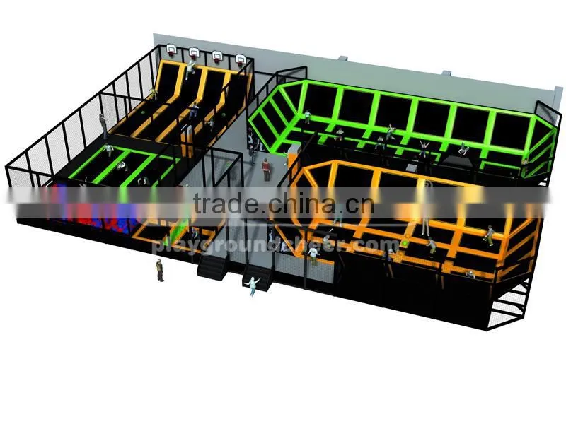 Cheer Amusement CH-ST150024 Playground Equipment Big Trampoline Park