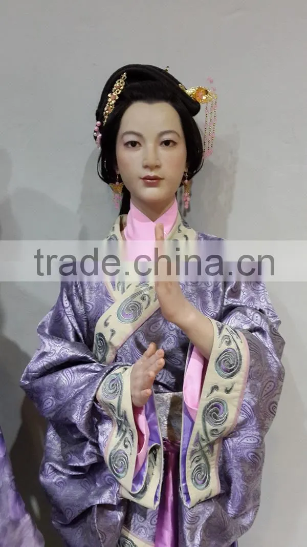 Ancient beauty hotsale lifelize wax figure