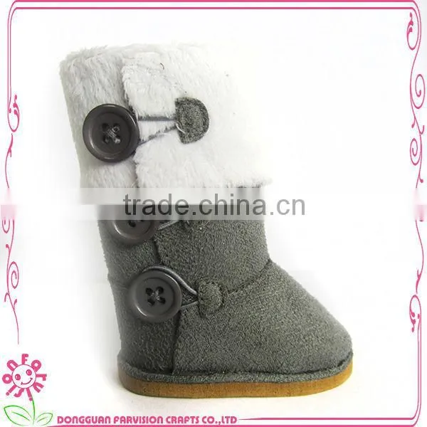 Warmly Doll Boot with button decorations
