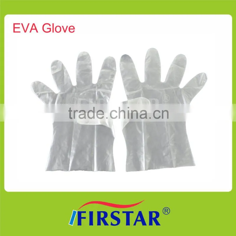 disposable transparent gloves eva medical