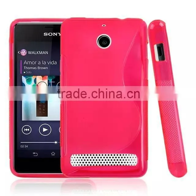 2015 Popular Simple pattern case for Sony XPERIA E1