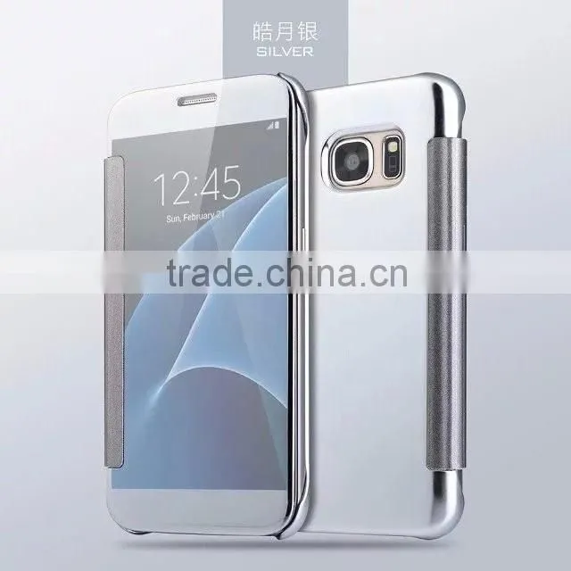 Make Up Mirror Function Cell Phone Flip Case Cover,Mirror Case For Iphone 6