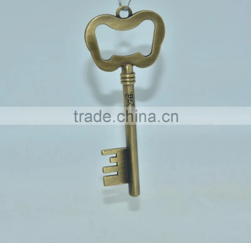 Fine quality Retro Style key shape keychain bottle opener